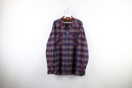 5.11 Tactical Series Mens Size XL Rainbow Plaid Covert Flannel Button Shirt - £47.45 GBP