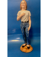 Blessed Chiara Badano 10&quot; hand painted Statue, New from Colombia #L029 - £45.87 GBP