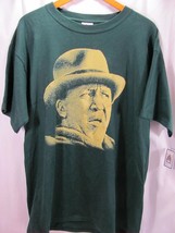 NEW Vintage MAJESTIC Irish NOTRE DAME Football KNUTE ROCKNE ROCK T-Shirt XL - £30.81 GBP