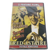 FRED ASTAIRE 2 feature films DVD Royal Wedding &amp; Second Chorus Classic M... - £7.81 GBP