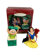 Hallmark Keepsake Disney Snow White Set of 2 Ornaments Anniversary Editi... - $10.15