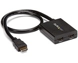 StarTech.com 4K HDMI Splitter 1 In 2 Out - 4K 30Hz HDMI 1.4 2 Port Video... - $76.49+