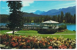 Postcard Jasper Park Lodge Jasper Alberta Canadian Rockies - £1.69 GBP