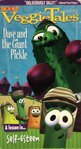 Vhs VeggieTales-Dave And The Giant Pickle(Vhs 1998)TESTED-RARE VINTAGE-SHIPN24HR - £16.39 GBP