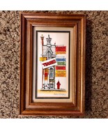 Vintage Roger Mason Watercolor Print Teacher Framed Small 1985 - $10.88