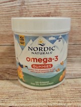 Nordic Naturals Omega 3 Gummies 120 Count  NEW SEALED EXP 6/25 - $31.07