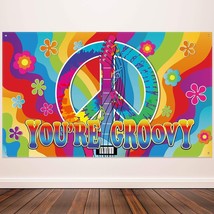 Hippie Tapestry Wall Hanging Psychedelic Trippy Poster Throw Music Bedroom Decor - $21.51