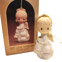 Precious Moments But Love Goes On Forever Christmas Ornament Figure E-5627 - £8.57 GBP