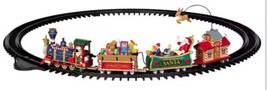 LEMAX The Starlight Express Train Set Holiday Village Sights Sounds 0423... - $42.56