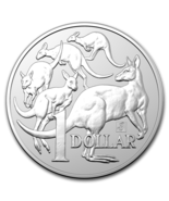 2019 1 oz Australia Silver Kangaroo (BU) with Merlion Privy (In Capsule) - £48.31 GBP