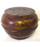 Antique Chinese Hand Painted and Carved Wood Dragon in Clouds Rice Bowl ... - €257,06 EUR