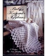 BABY'S KEEPSAKE AFGHANS  5 designs by Ann Kirtley * LEISURE ARTS Leaflet... - $5.45