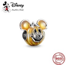 *NEW* Sterling Silver 925 Pandora Disney Mickey Mouse Pumpkin Charm Halloween - £19.83 GBP