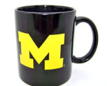 Michigan Wolverines NCAA 1248 Black Ceramic Coffee Mug Tea Cup 11 oz - $22.77