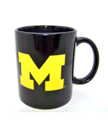 Michigan Wolverines NCAA 1248 Black Ceramic Coffee Mug Tea Cup 11 oz - £17.90 GBP