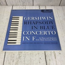 Vintage Gershwin Rhapsody In Blue Concerto In F Lp Album - £3.42 GBP