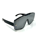OVERSIZED SHIELD ONE PIECE LENS WRAP AROUND SUNGLASSES RETRO FASHION LUX... - €11,24 EUR
