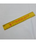 Shell gas station Ruler Duke &amp; Pickett Service Center tires yellow plastic - $30.00