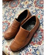 Nunn Bush Brown Leather Comfort Gel Flex Oxford Dress Shoes-10 Medium - $24.75