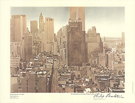 Philip Pearlstein View Over So Ho, Lower Manhattan, 1979 - £194.22 GBP