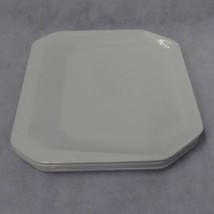 Spode A Symmetry Dinner Plates P1001 C2010 Asymmetry White Off Center Sq... - £50.31 GBP