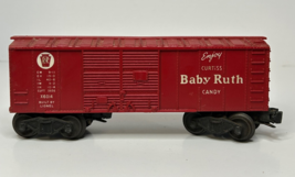 Lionel X6014 Curtis Candy Baby Ruth O Scale Box Car Red Train Model Rail... - $18.73