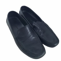 Tommy Bahama Driving Shoes Naples Driver Venetian 10-1/2 M Leather Black Loafers - £32.23 GBP