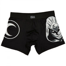 Marvel Moon Knight and Logo Men&#39;s Underwear Boxer Briefs Black - £12.58 GBP