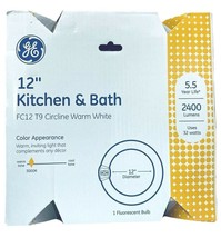 GE Circline Light Bulb Fluorescent Warm White 32-Watt 12-in Soft White &quot;... - €3,82 EUR