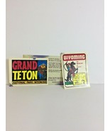 2- Original Decal Sticker &quot;Grand Teton / Wyoming&quot;. For that Rat Rod / Ca... - £5.25 GBP