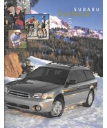 2001 Subaru OUTBACK sales brochure catalog 01 US Legacy Sport Limited - $8.00