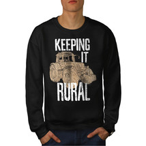 Wellcoda Keeping It Rural Mens Sweatshirt, Farmer Casual Pullover Jumper - £24.19 GBP+