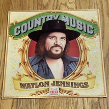 Waylon Jennings TIME-LIFE Country Music Greatest Hits Lp &quot;Ladies Love Outlaws&quot; - £6.93 GBP