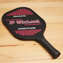Graphite Honeycomb Pickleball Paddle JP Winlook 8oz Black Purple - £14.07 GBP