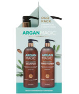 Argan Magic Shampoo &amp; Conditioner Duo Pack Dry and Damaged Hair Shine 32... - £30.08 GBP