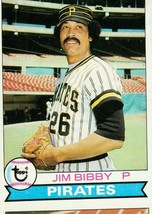1979 Topps Jim Bibby 92 Pirates EX - £0.79 GBP