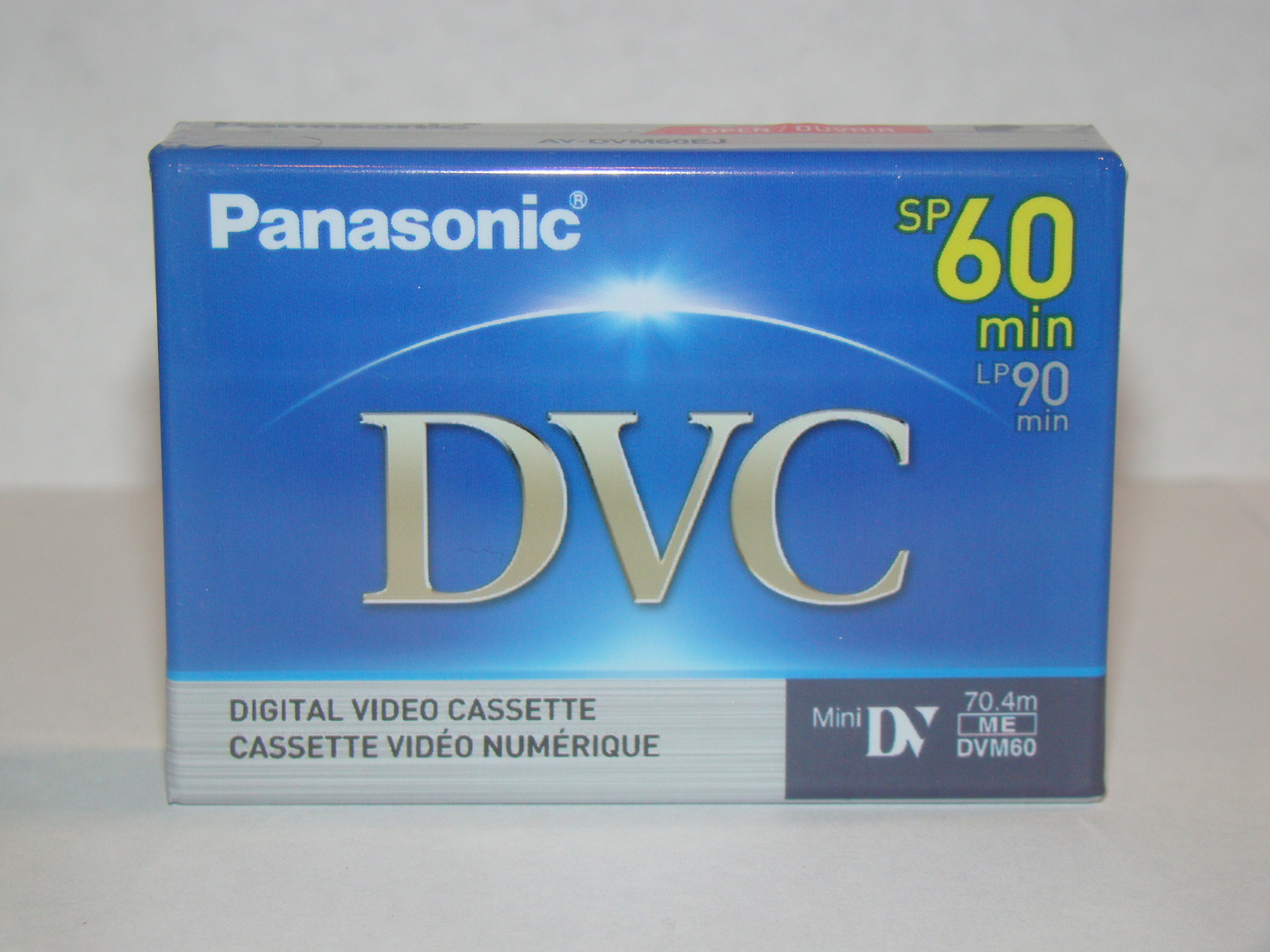 Primary image for Panasonic DVC (Mini DV) Digital Video Cassette SP 60 Min LP 90 Min (New)