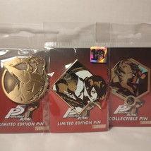 Persona 5 Yusuke Kitagawa Fox Enamel Pins Set Official Atlus Collectibles - £26.89 GBP