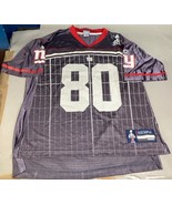 Super Bowl XLVI (46) New York Giants #80 Victor Cruz Large Jersey Reebok... - $48.59 CAD