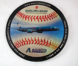Inaugural Arizona Diamondback &amp; American Airlines BASEBALL Mouse Pad 1998 - £14.42 GBP