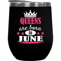 Make Your Mark Design Queens Are Born in June Coffee &amp; Tea Gift Mug for Mom, Aun - £22.22 GBP