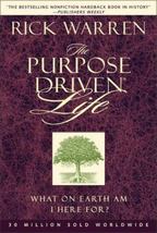 The Purpose Driven Life : What on Earth Am I Here For? by Rick Warren, 2002 HCDJ - £8.79 GBP