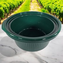 Rival 3355 Crock Pot Slow Cooker Replacement Stoneware Green Insert Grapes - $22.70