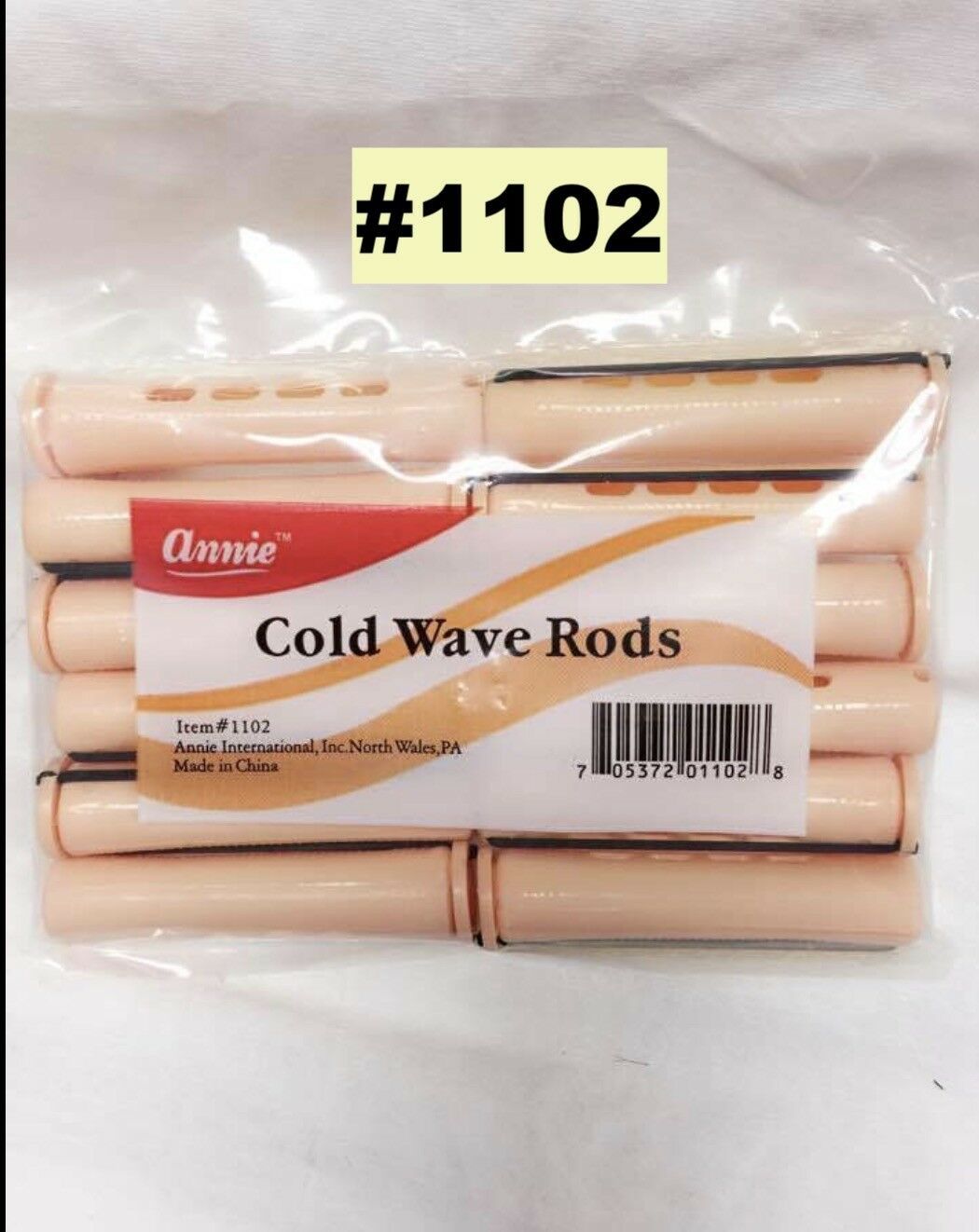 ANNIE COLD WAVE RODS  12 COUNT ITEM# 1102 SIZE: 3.25&quot;X 0.75&quot; - $1.00