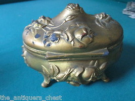 1897 Original Art Nouveau Jewelry Casket / Trinket Box. B&amp;W # 179 original - £97.34 GBP