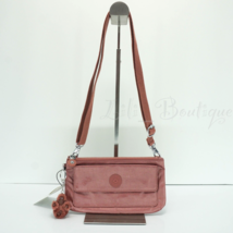 Kipling Lane 2-in-1 Wallet Crossbody Mini Bag Polyamide KI9057 Copper Metallic - $39.95