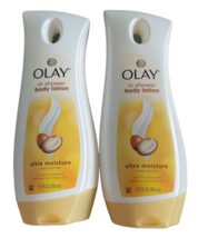 (2) Olay In Shower Body Lotion Ultra Moisture Shea Butter 15.2 fl oz - £64.64 GBP