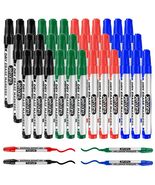 JehXinz Dry Erase Markers Chisel Tip Low-Odor Assorted Colors 36 Pack - $220.33 MXN