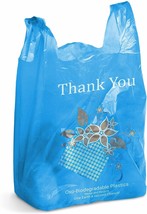 T-Shirt Thank You Plastic Grocery Store Shopping Carry Out Bag 1000ct 8x4x15 - £72.06 GBP
