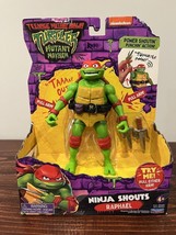 2023 Teenage Mutant Ninja Turtles Mutant Mayhem Raphael Ninja Shouts Figure NEW - £15.50 GBP